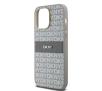 Etui DKNY Leather Mono Stripe & Metal Logo do iPhone 14 Pro Max Beżowy