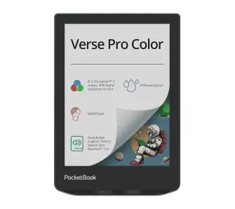 Czytnik E-booków Pocketbook Verse Pro Color 6" 16GB WiFi Bluetooth Czarny