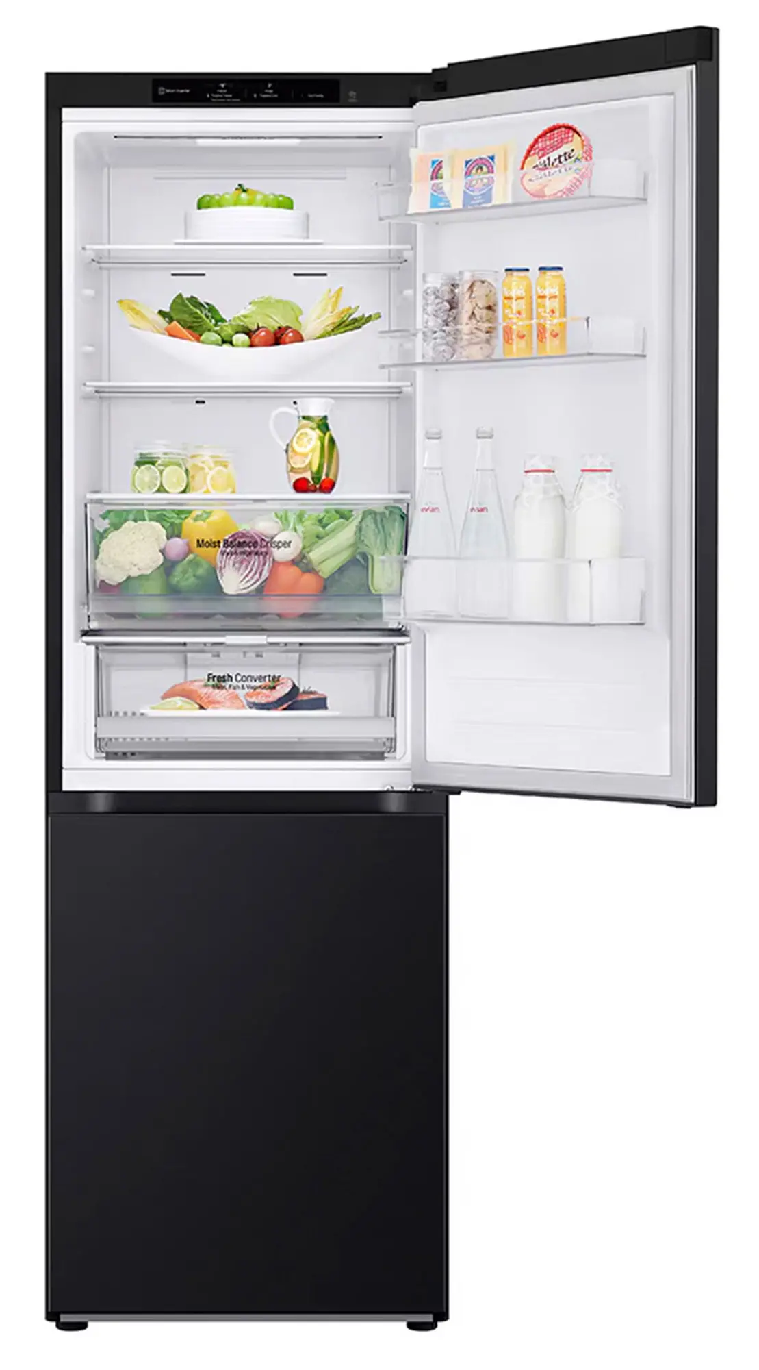 Lodówka LG GBV3100CEP Pełny No Frost 186cm Szuflada z kontrolą wilgotności Ciemny grafit mat