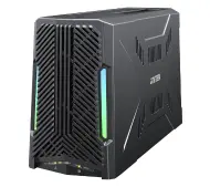 Unitek S1234B01-EU 1x dysk M.2 NVMe 1x dysk SATA USB-C 10Gbps Czarny