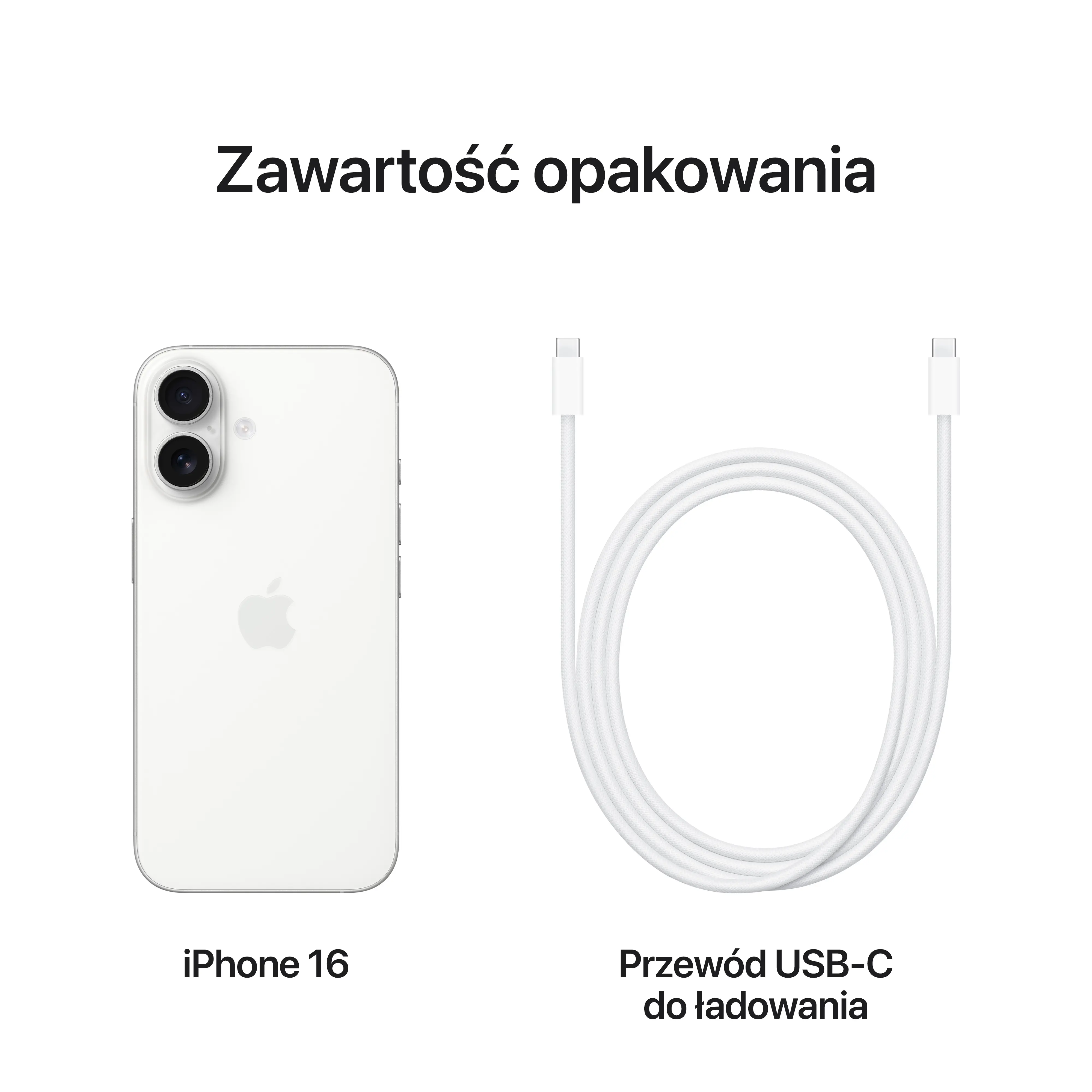 Apple iPhone 16 128GB 6,1" 48Mpix Biały