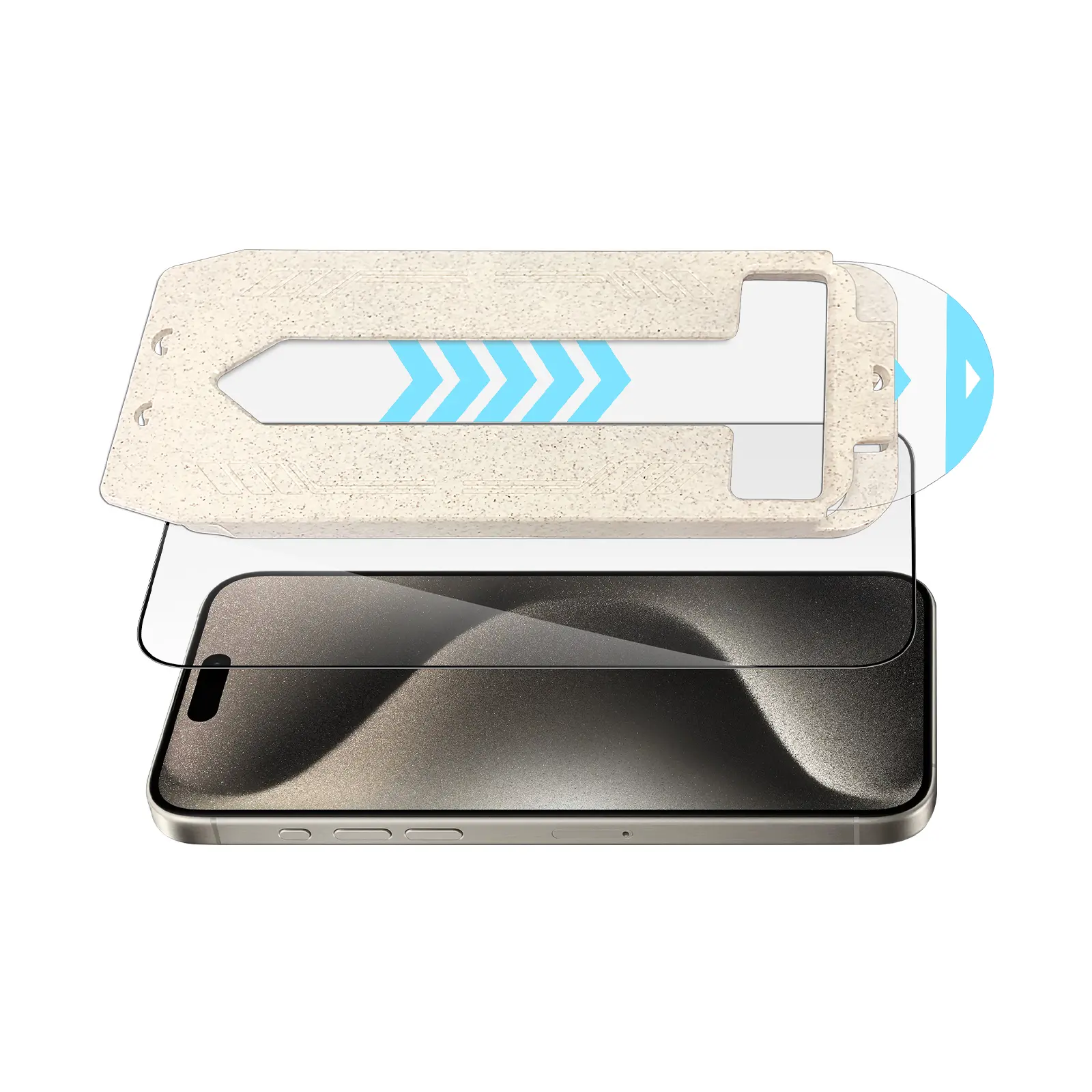 Szkło hartowane Puro Frame Tempered do iPhone 16 Plus