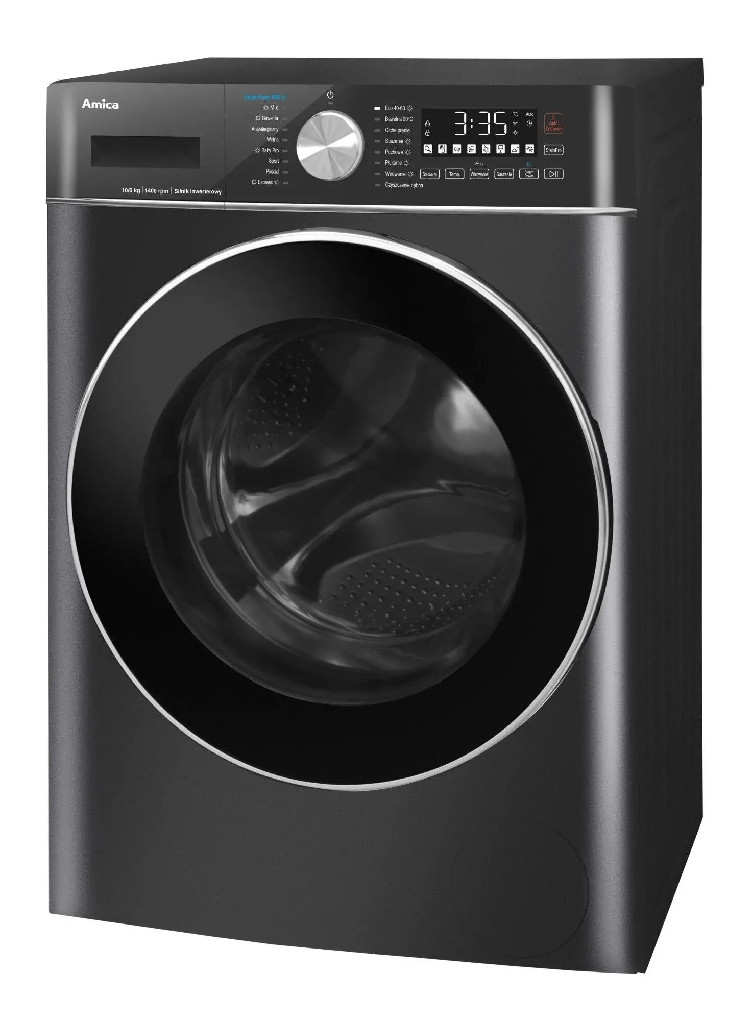 Pralko-suszarka Amica A2WDC10614DLiStEU 51,6cm 10kg/6kg