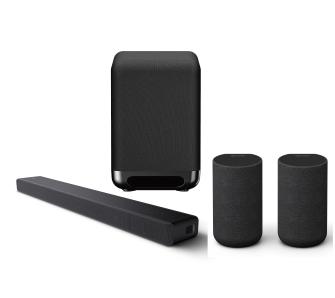 Soundbar Sony HT-A3000 3.1 Wi-Fi Bluetooth AirPlay Chromecast Dolby Atmos DTS X + subwoofer SA-SW5 + głośniki SA-RS5