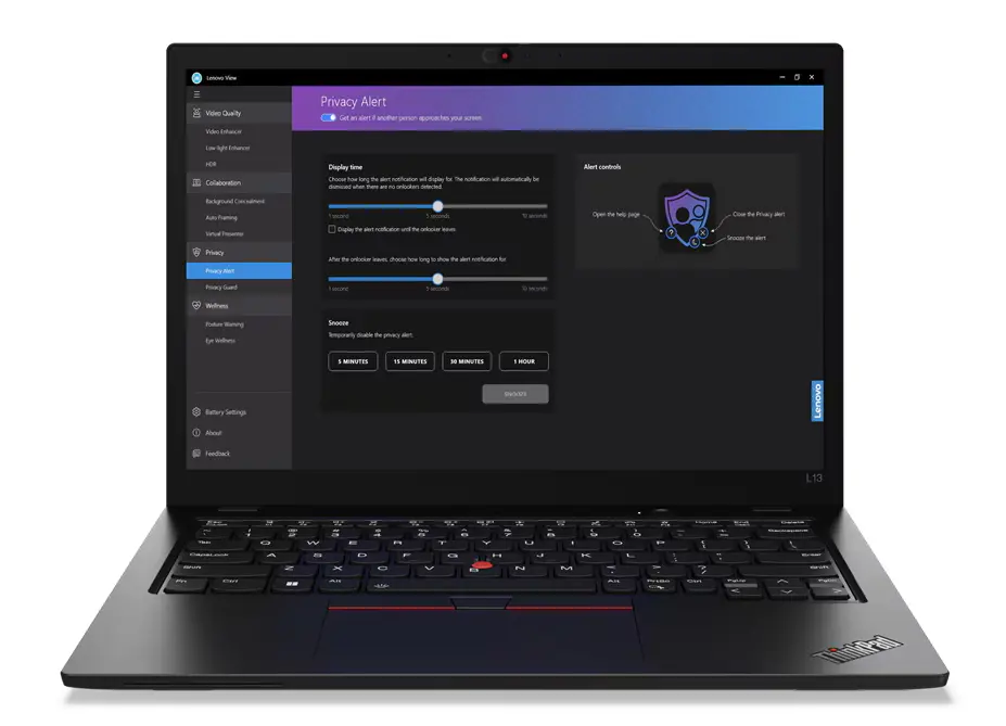 Lenovo ThinkPad L13 Gen 5 13,3" Ultra 5 125U 16GB RAM 512GB Dysk SSD Win11 Pro Czarny Funkcje AI