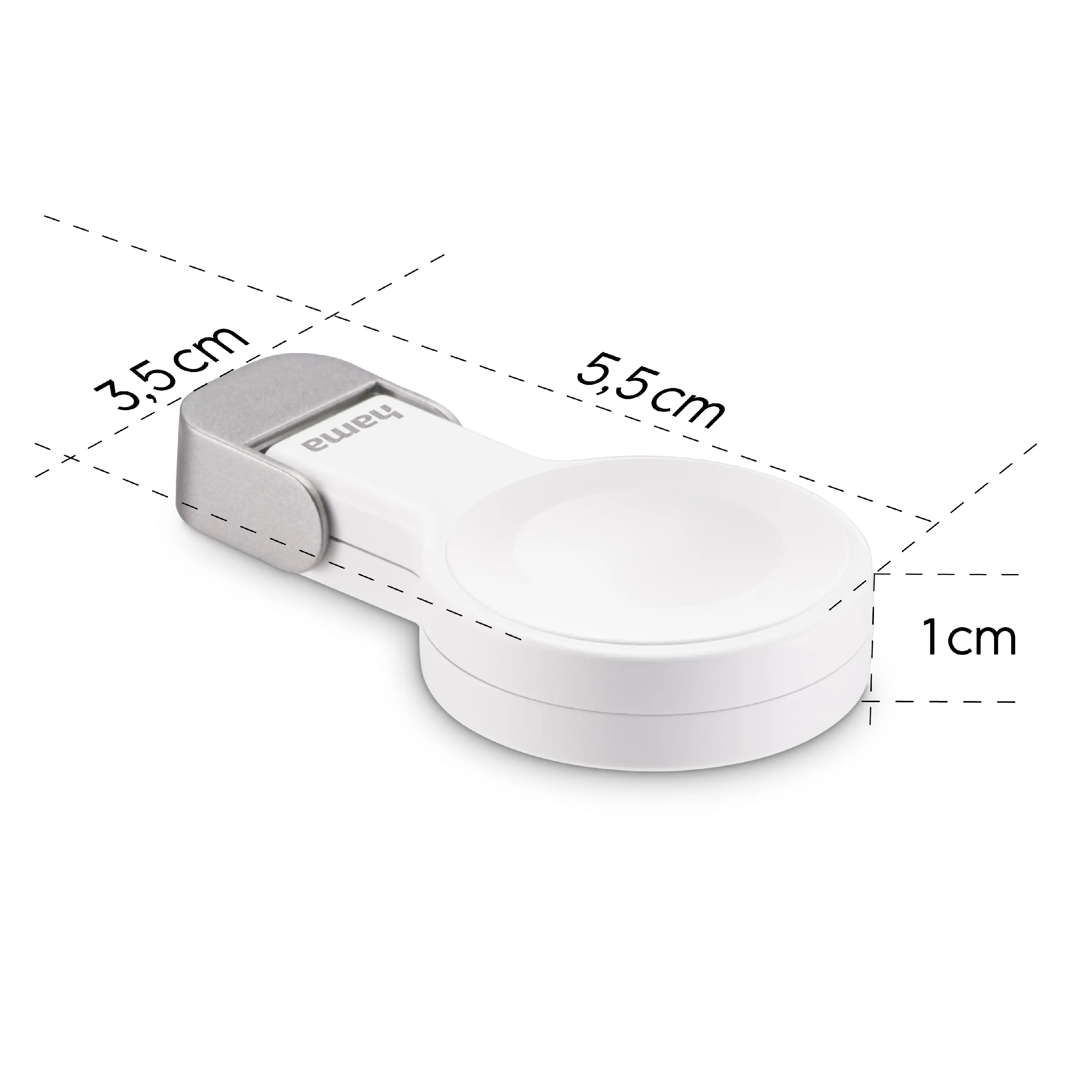 Ładowarka Hama magnetyczna do Apple Watch Biały