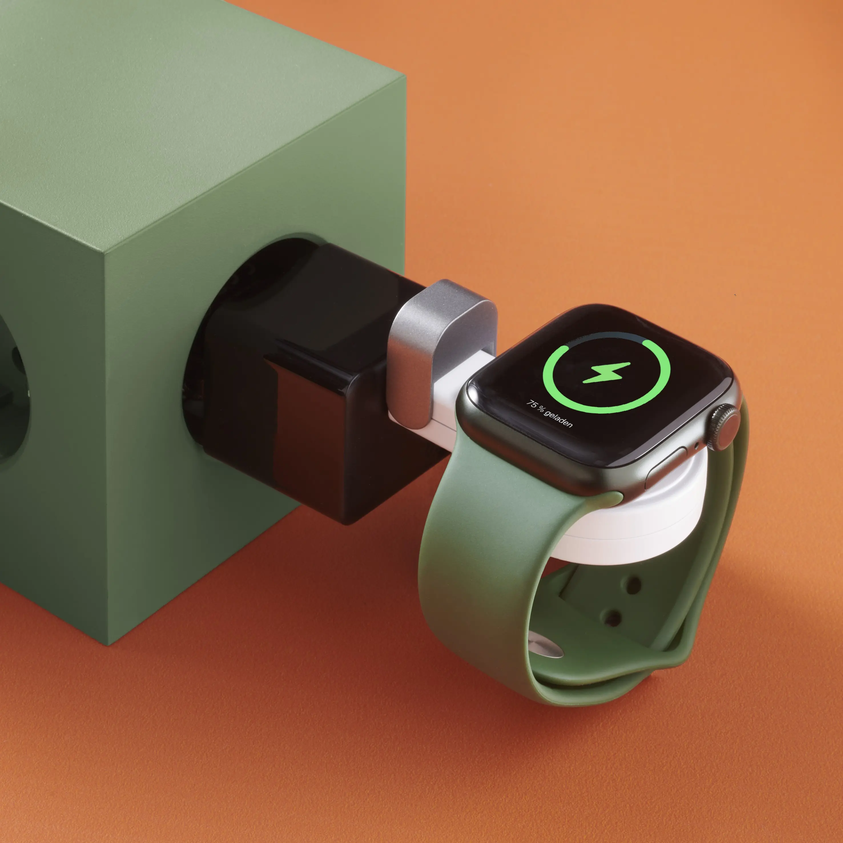 Ładowarka Hama magnetyczna do Apple Watch Biały