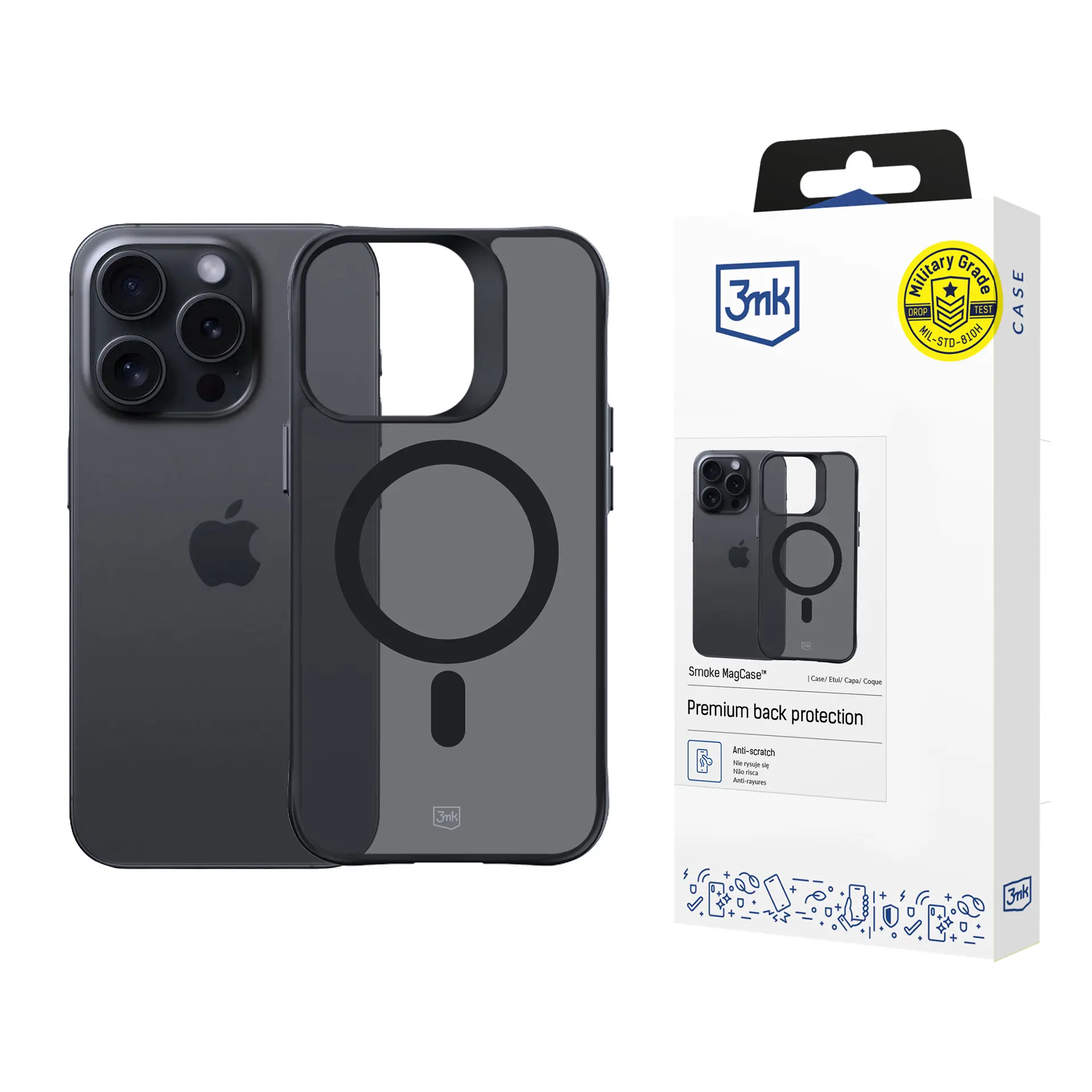Etui 3mk Smoke MagCase do iPhone 13 Pro