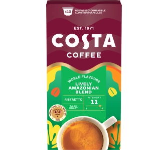 Kapsułki Costa Coffee Lively Amazonian Blend Ristretto 10szt.