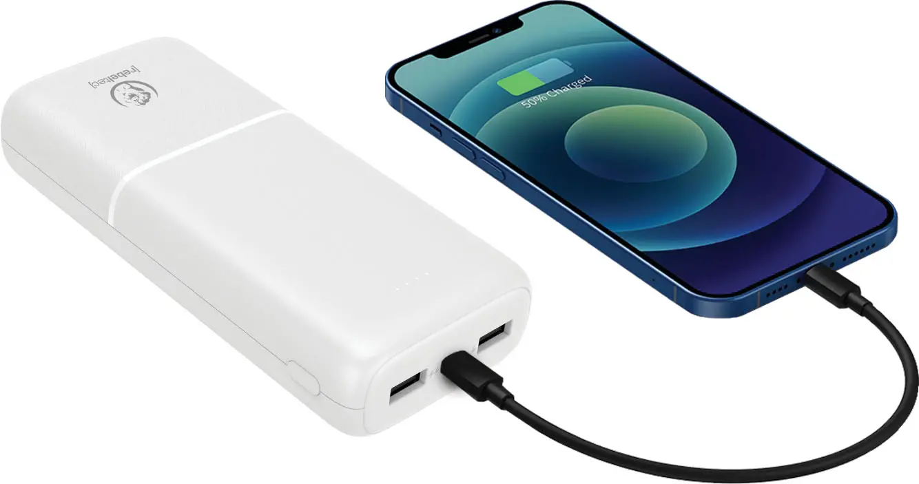 Powerbank Rebeltec P20 20000mAh 10W Biały