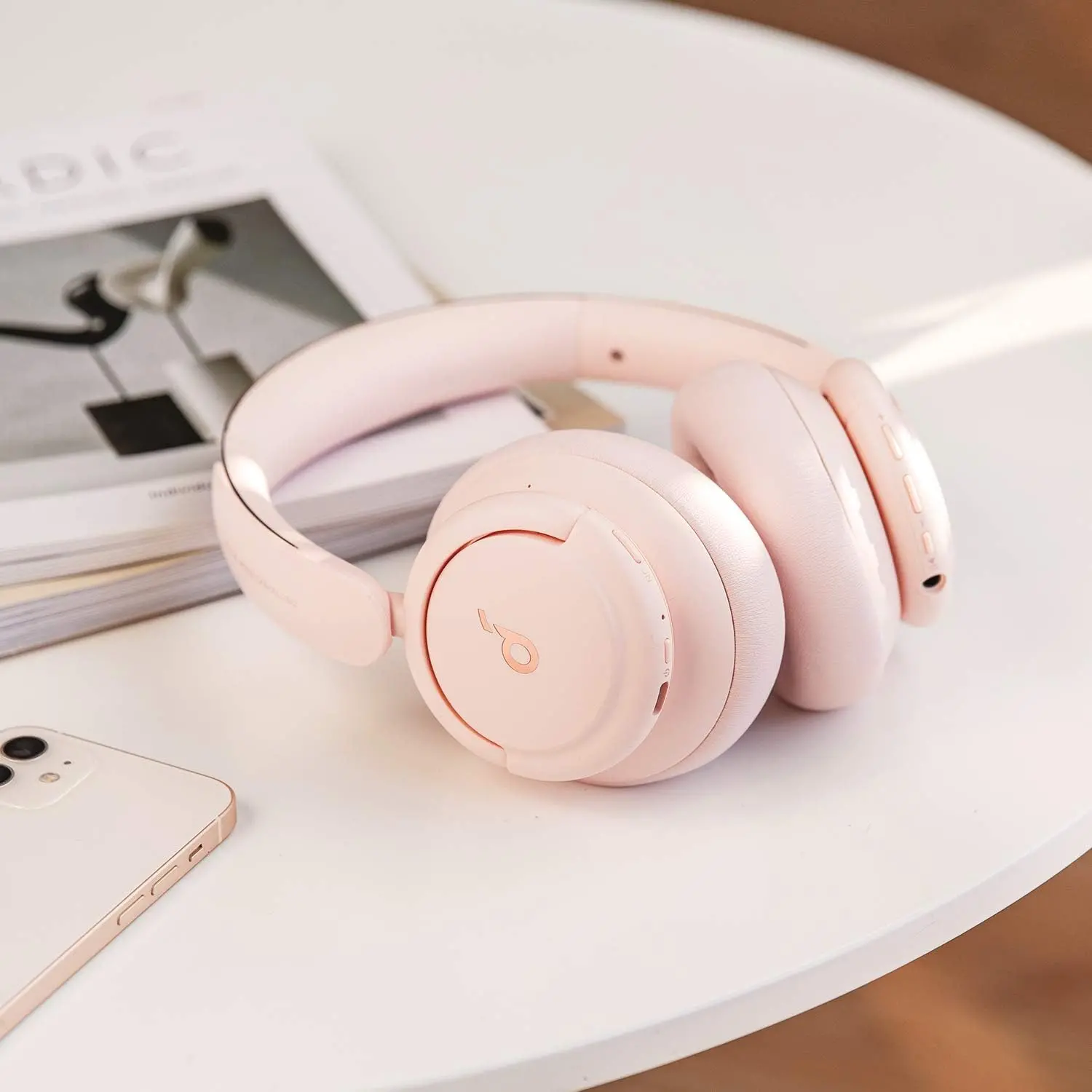 Słuchawki bezprzewodowe Soundcore Life Q30 Nauszne Bluetooth 5.0 Różowy