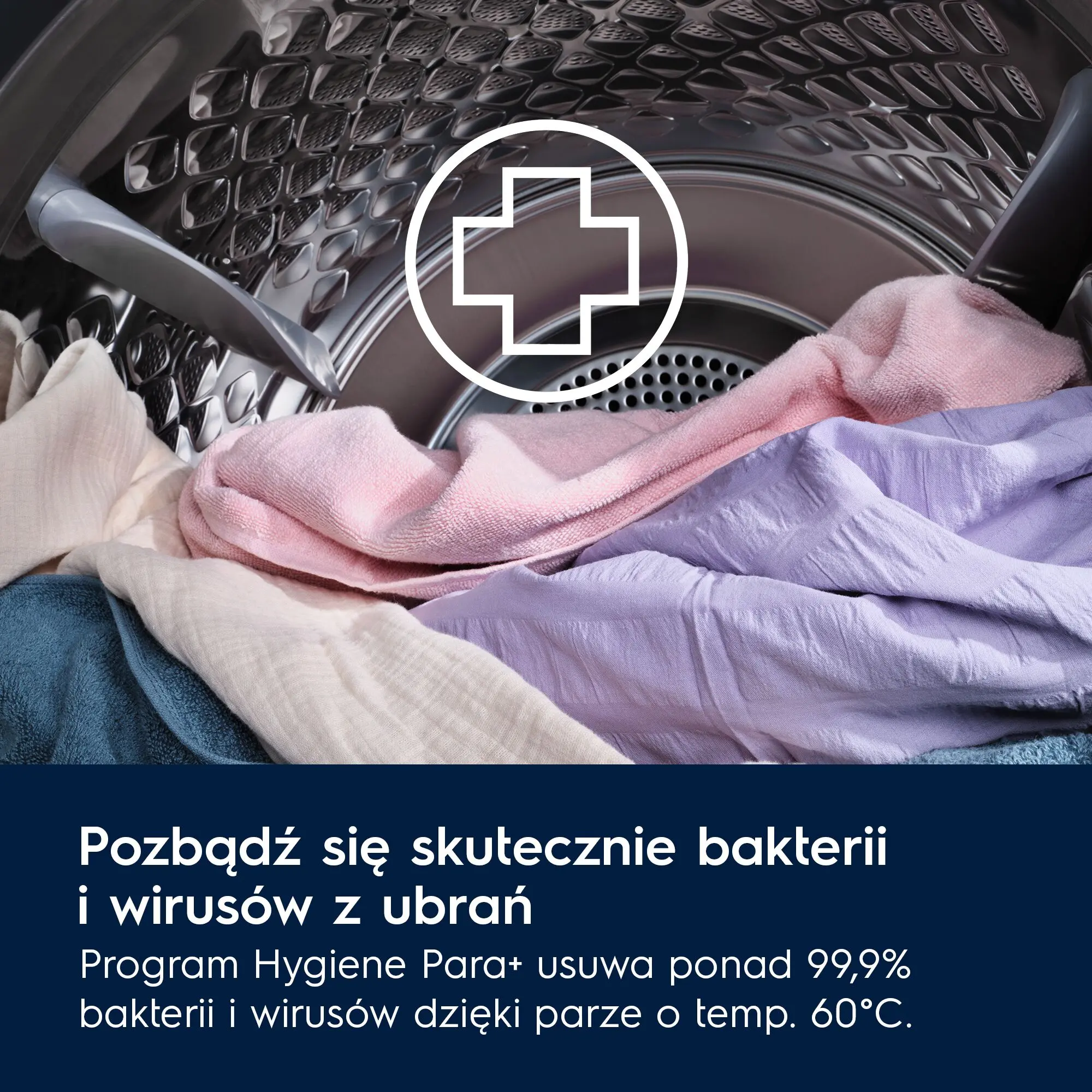 Suszarka Electrolux 700 DelicateCare EW7D394UCP 63,6cm 9kg Zdalne sterowanie