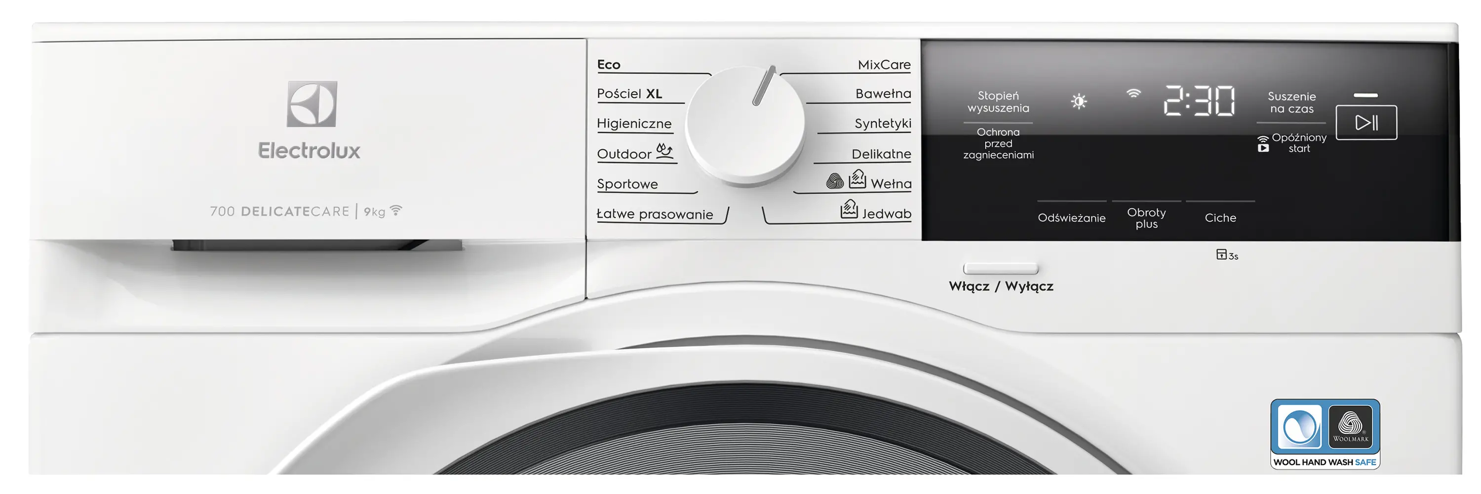 Suszarka Electrolux 700 DelicateCare EW7D394UCP 63,6cm 9kg Zdalne sterowanie