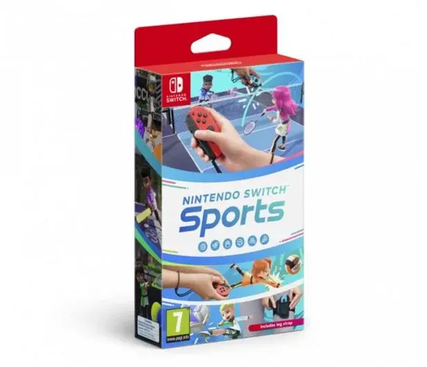 Konsola Nintendo Switch OLED Czerwono-niebieski + Switch Sports