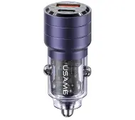 USAMS C36 USB+USB-C 95W Fioletowy