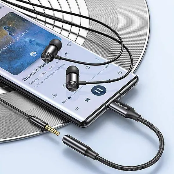 Adapter USAMS AU16 USB-C na jack 3,5mm