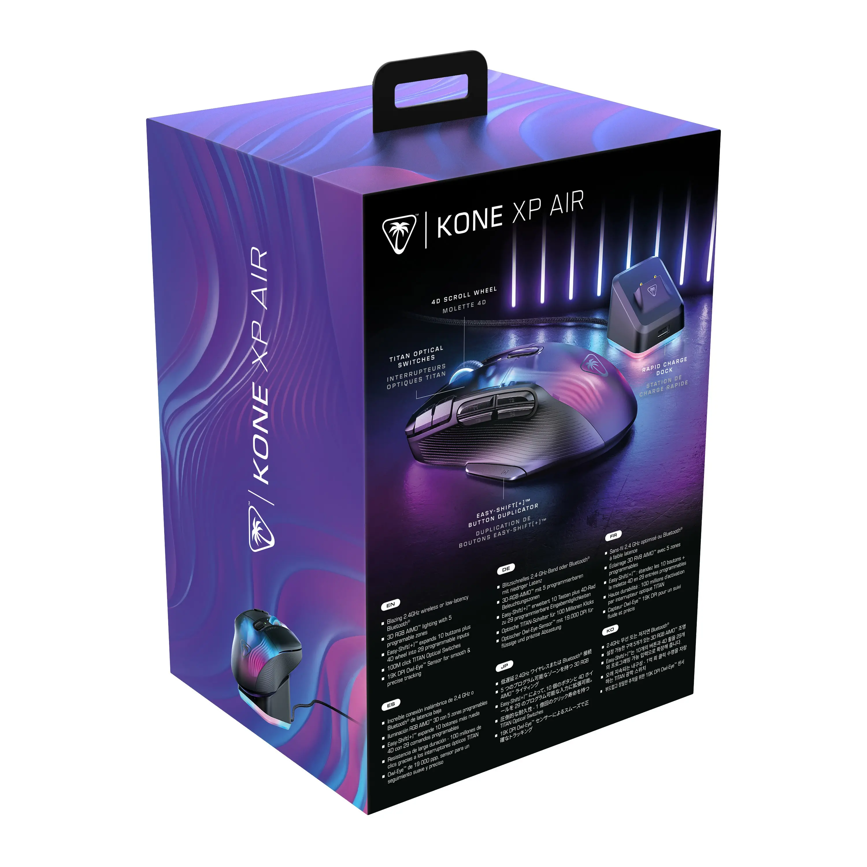 Myszka gamingowa Turtle Beach Kone XP Air Czarny
