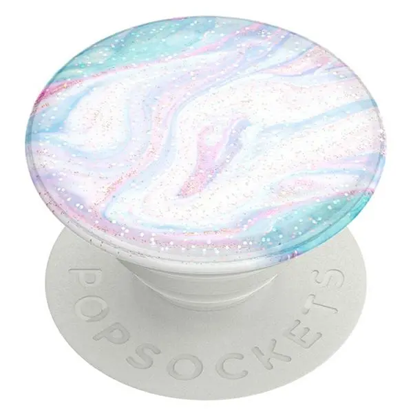 Uchwyt na telefon Popsockets Glitter Soft Swirls