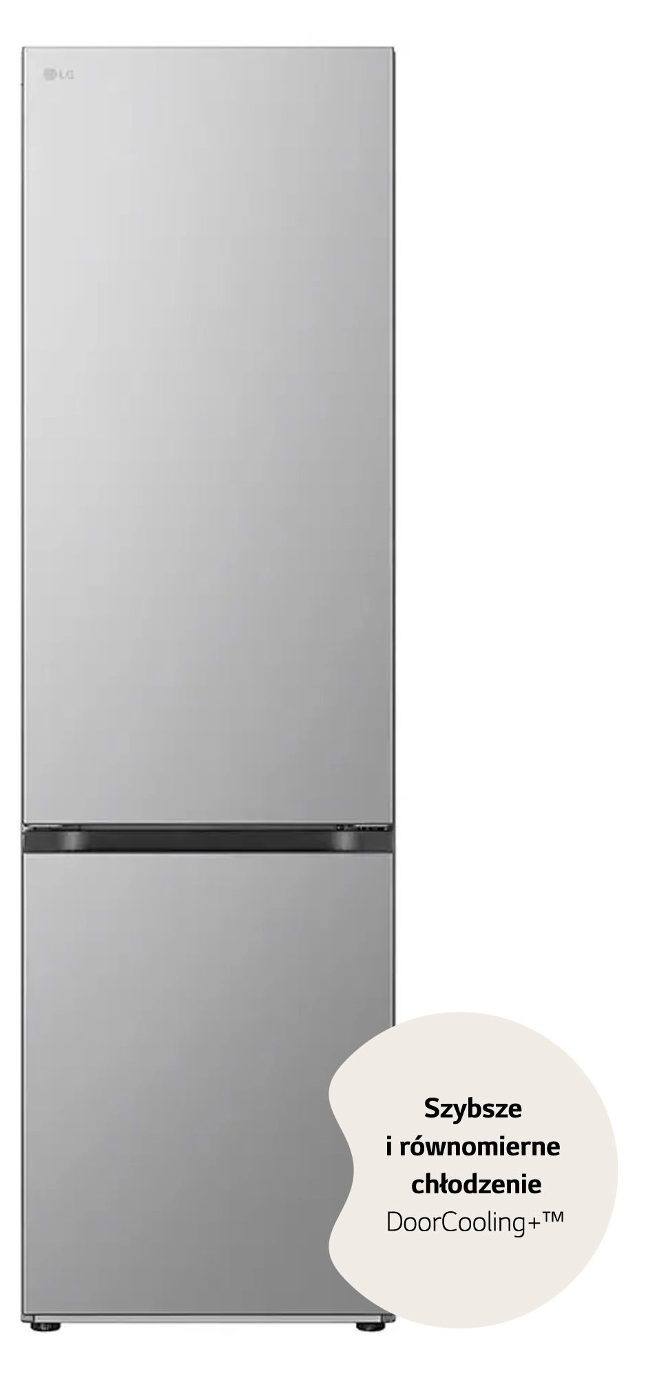 Lodówka LG GBV3200CPY Pełny No Frost 203cm Komora świeżości Srebrny