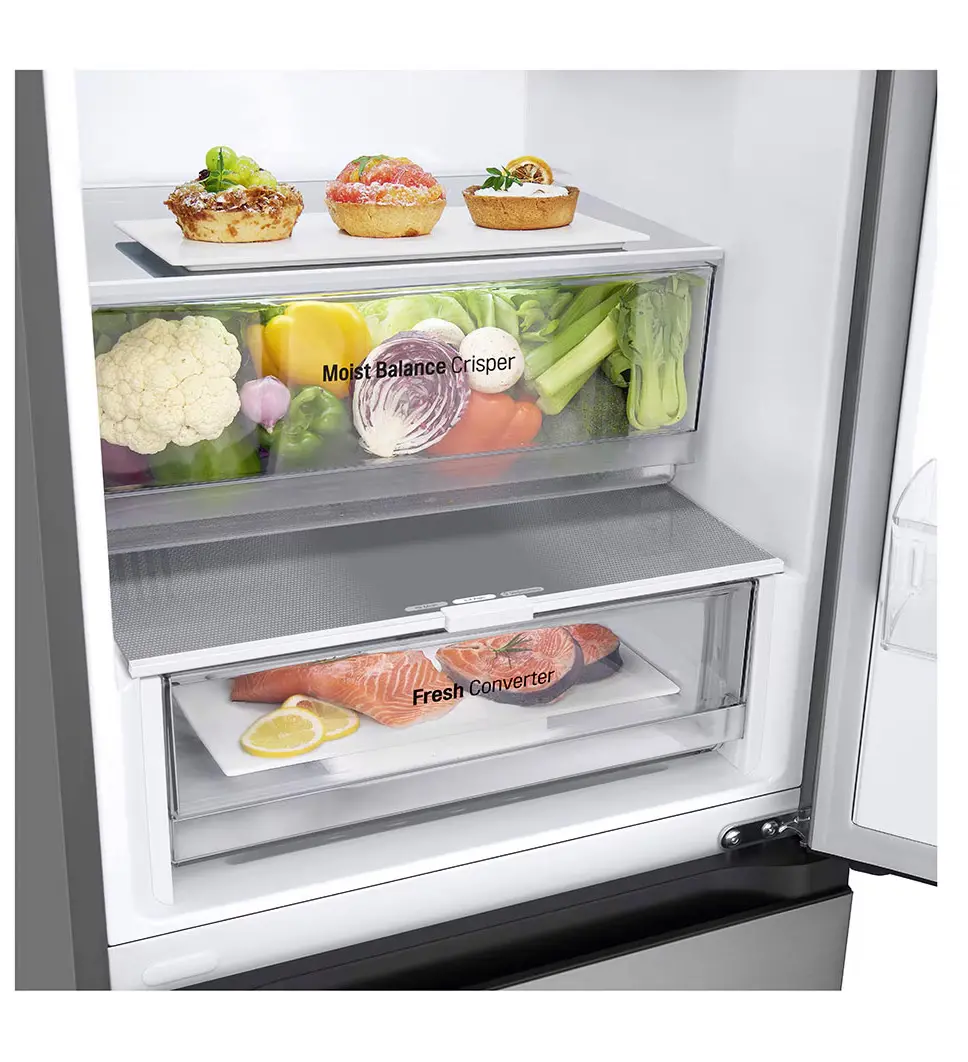 Lodówka LG GBV3200CPY Pełny No Frost 203cm Komora świeżości Srebrny