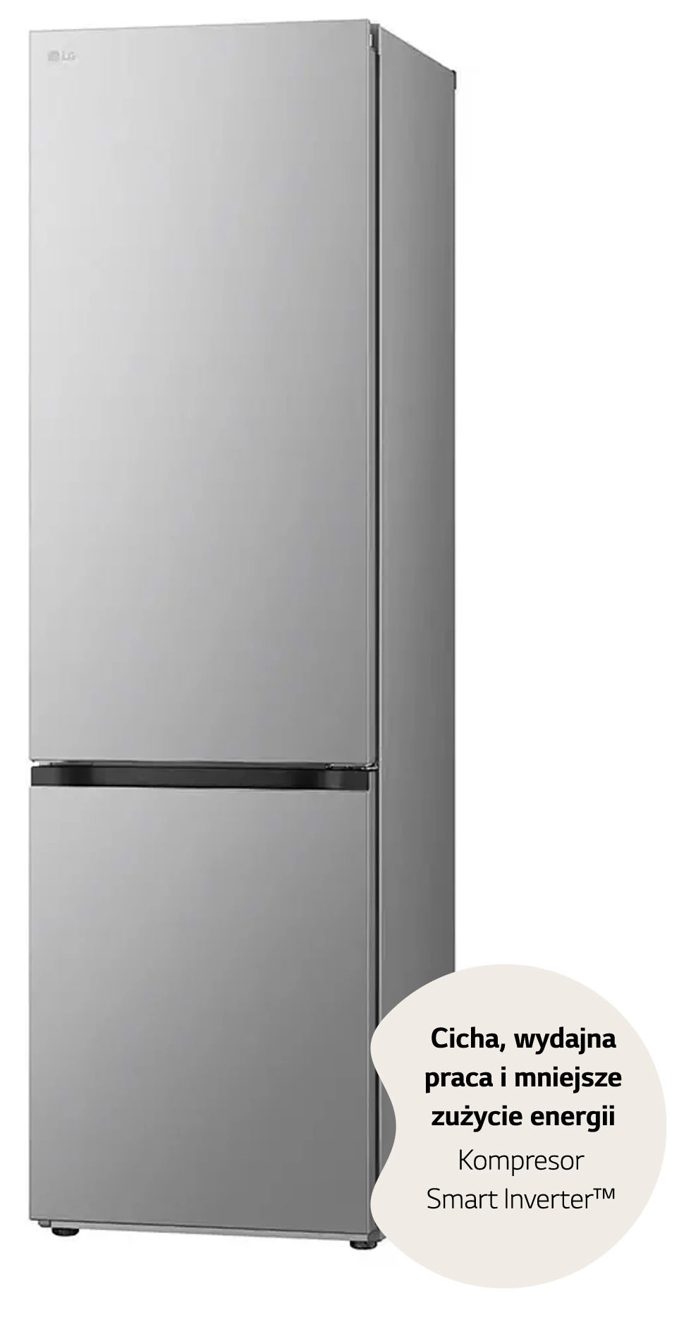 Lodówka LG GBV3200CPY Pełny No Frost 203cm Komora świeżości Srebrny