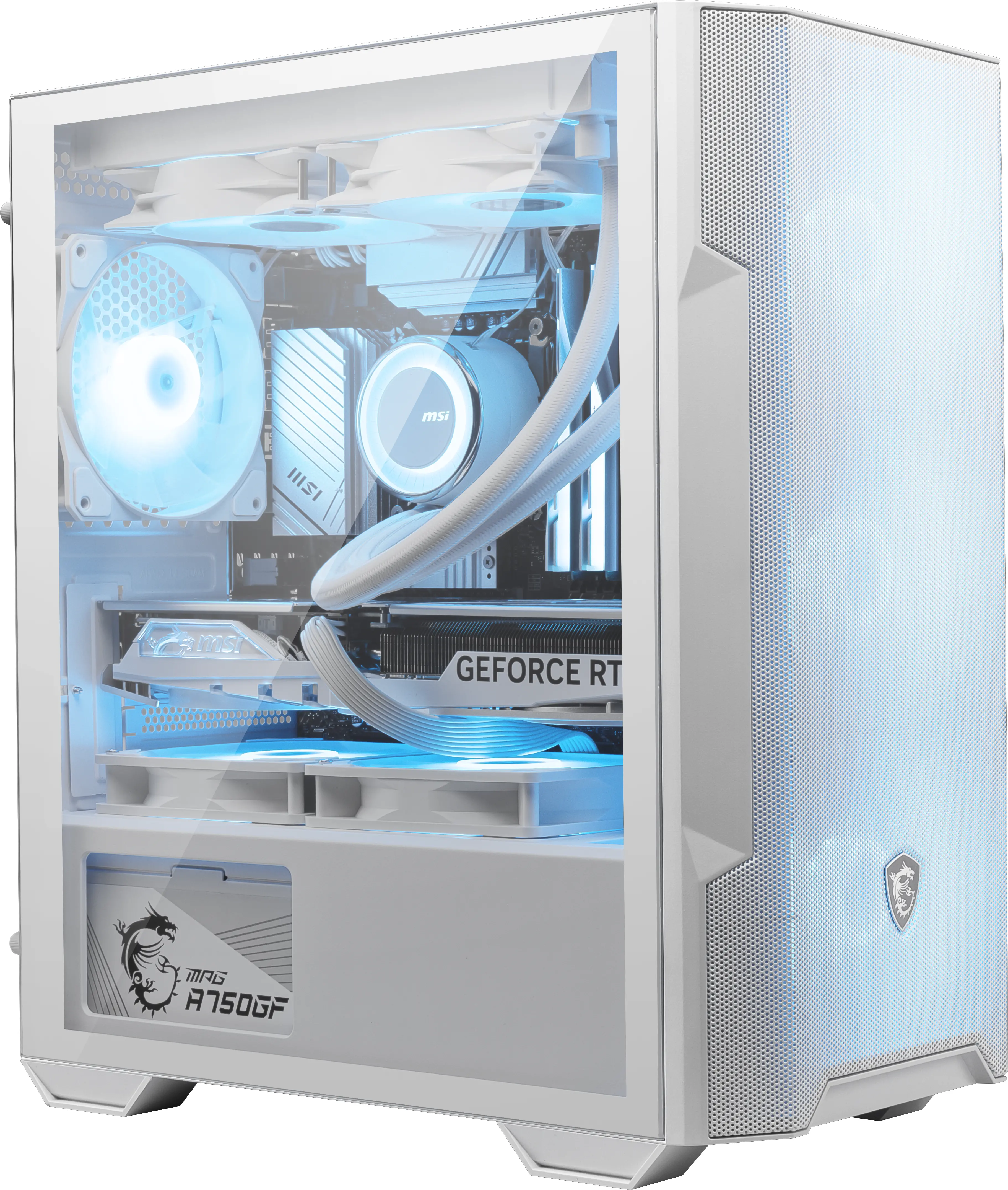 Obudowa MSI MAG Forge M100R Biały