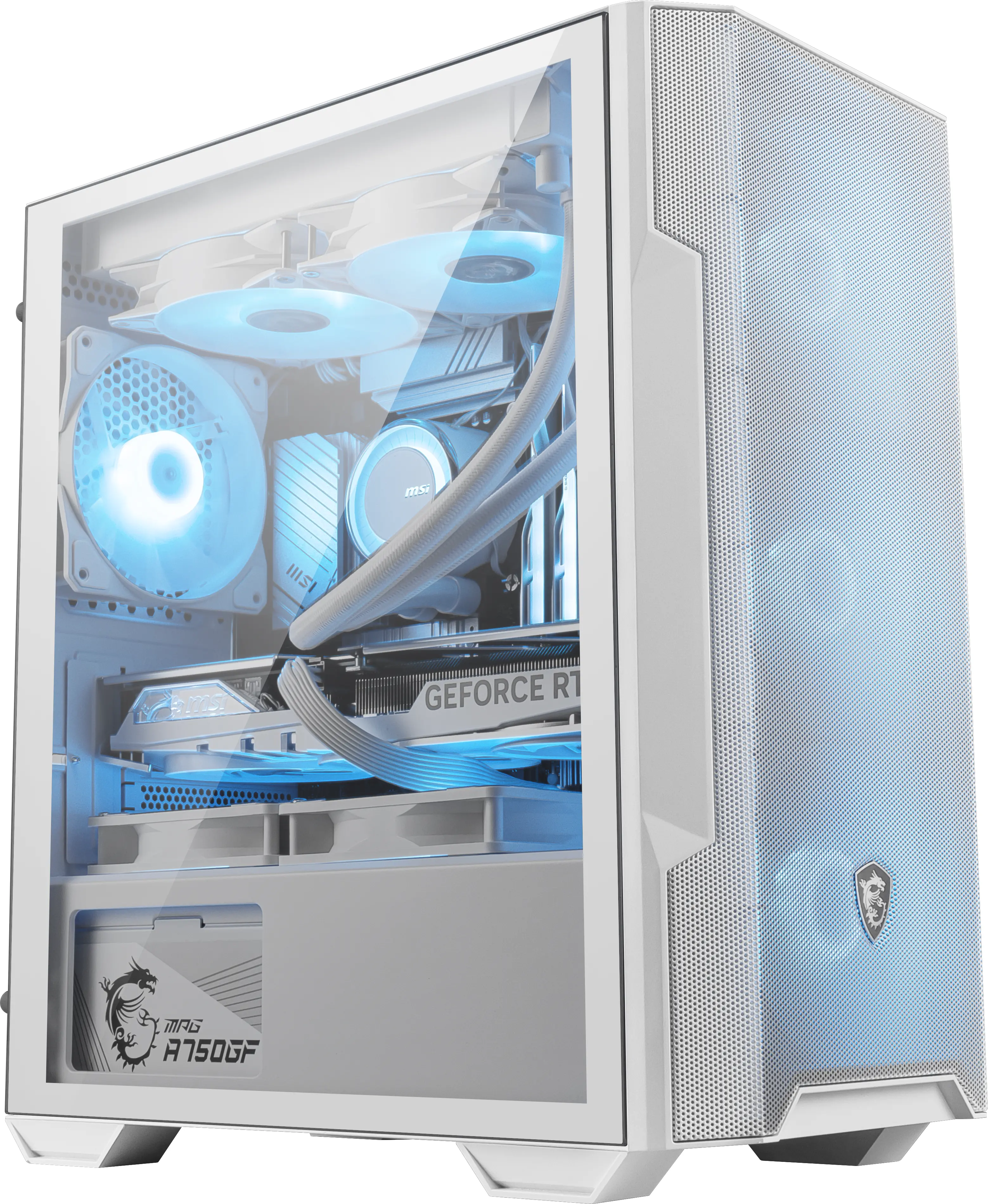 Obudowa MSI MAG Forge M100R Biały