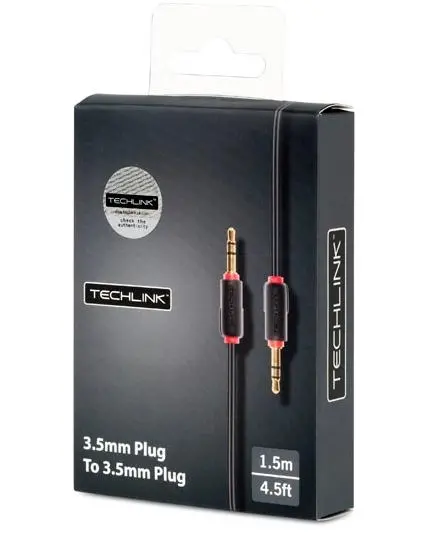 Kabel  audio Techlink EPP 103026 1,5m Czarny