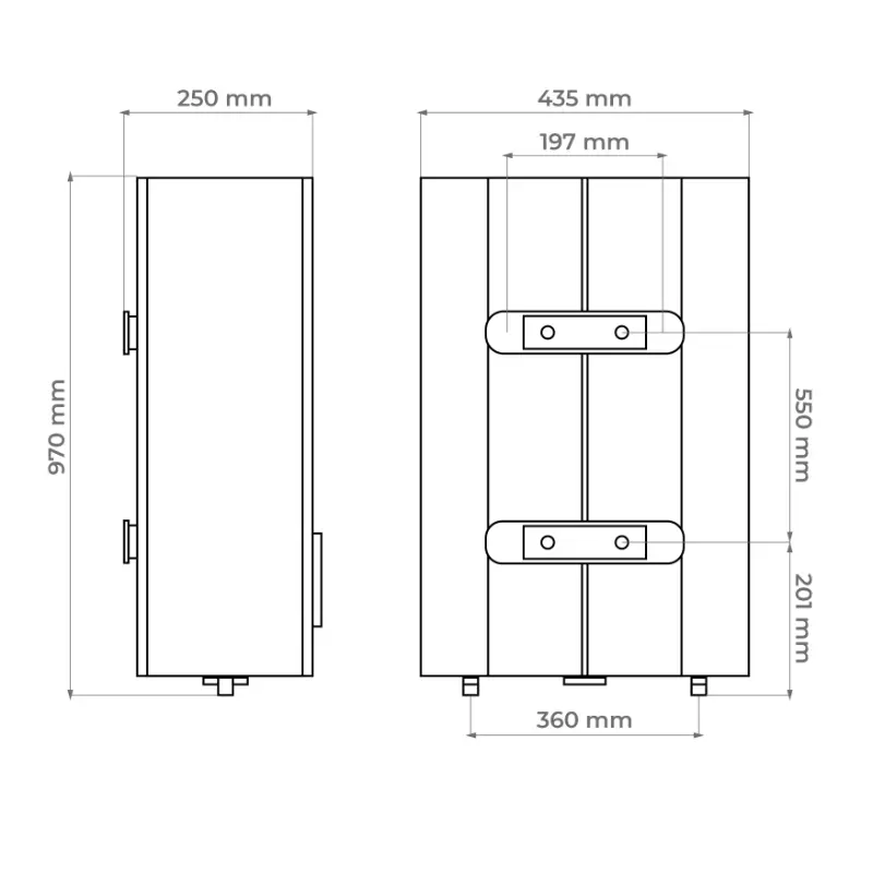 Bojler elektryczny Electrolux EWH SI 50 EEC 2kW 15dB