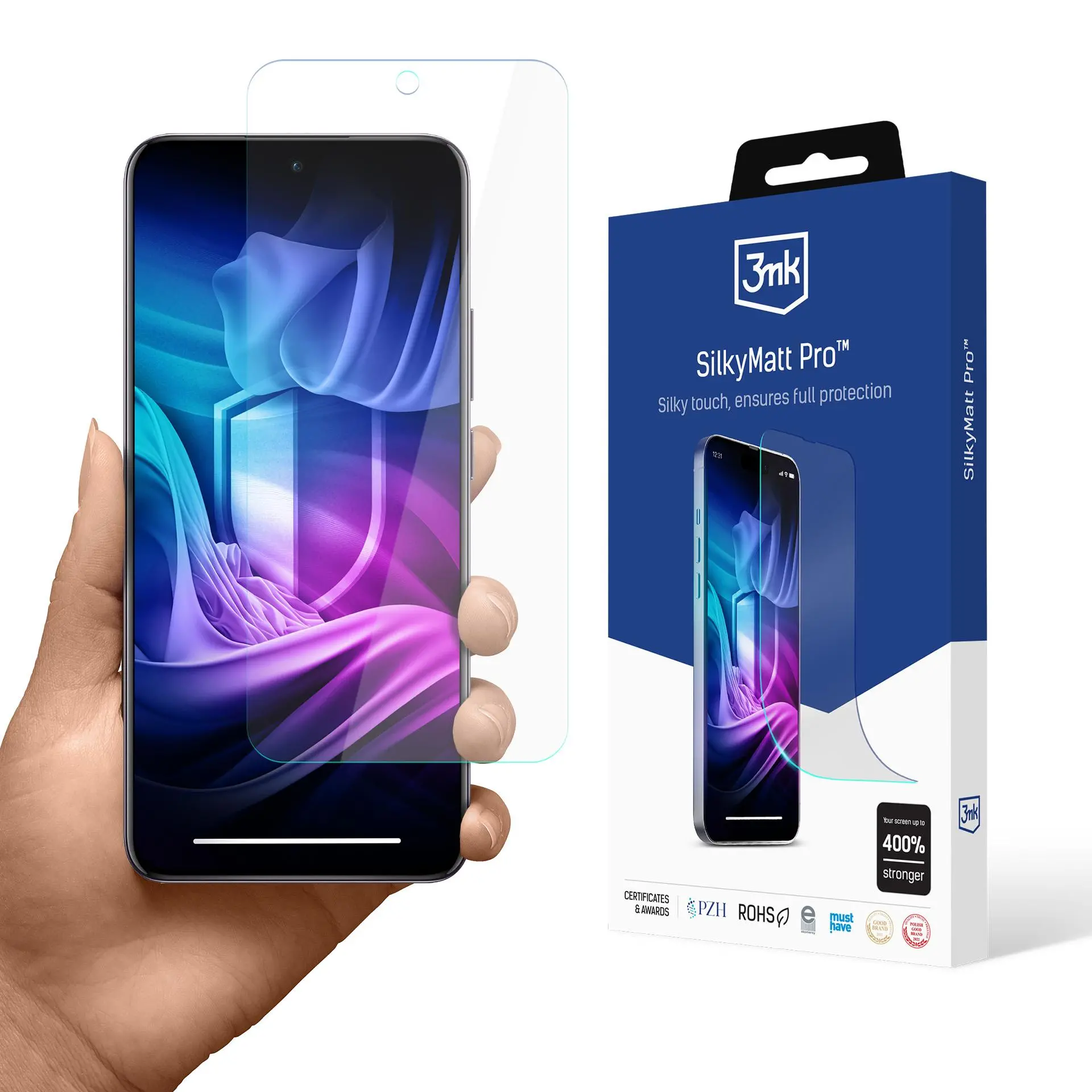 Folia ochronna 3mk Silky Matt Pro do Oppo Reno 12 Pro