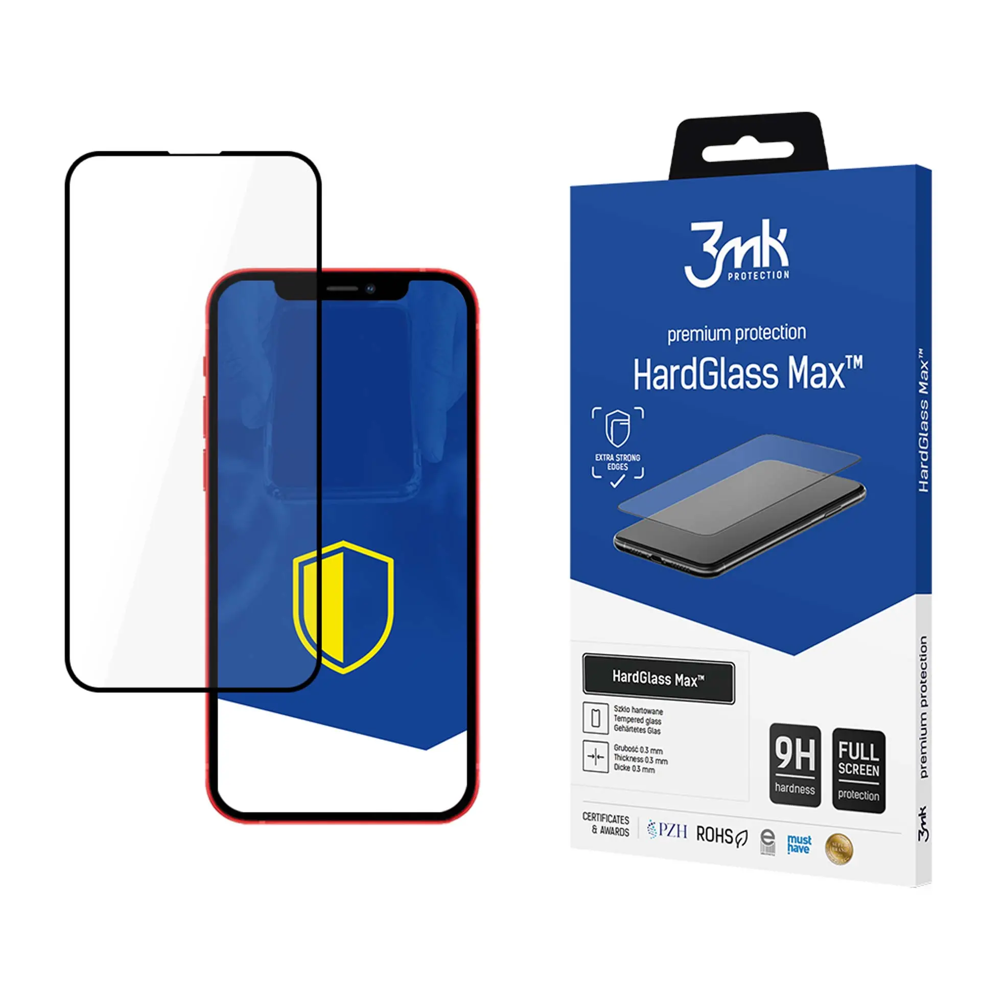 Szkło hartowane 3mk HardGlass Max do iPhone 13