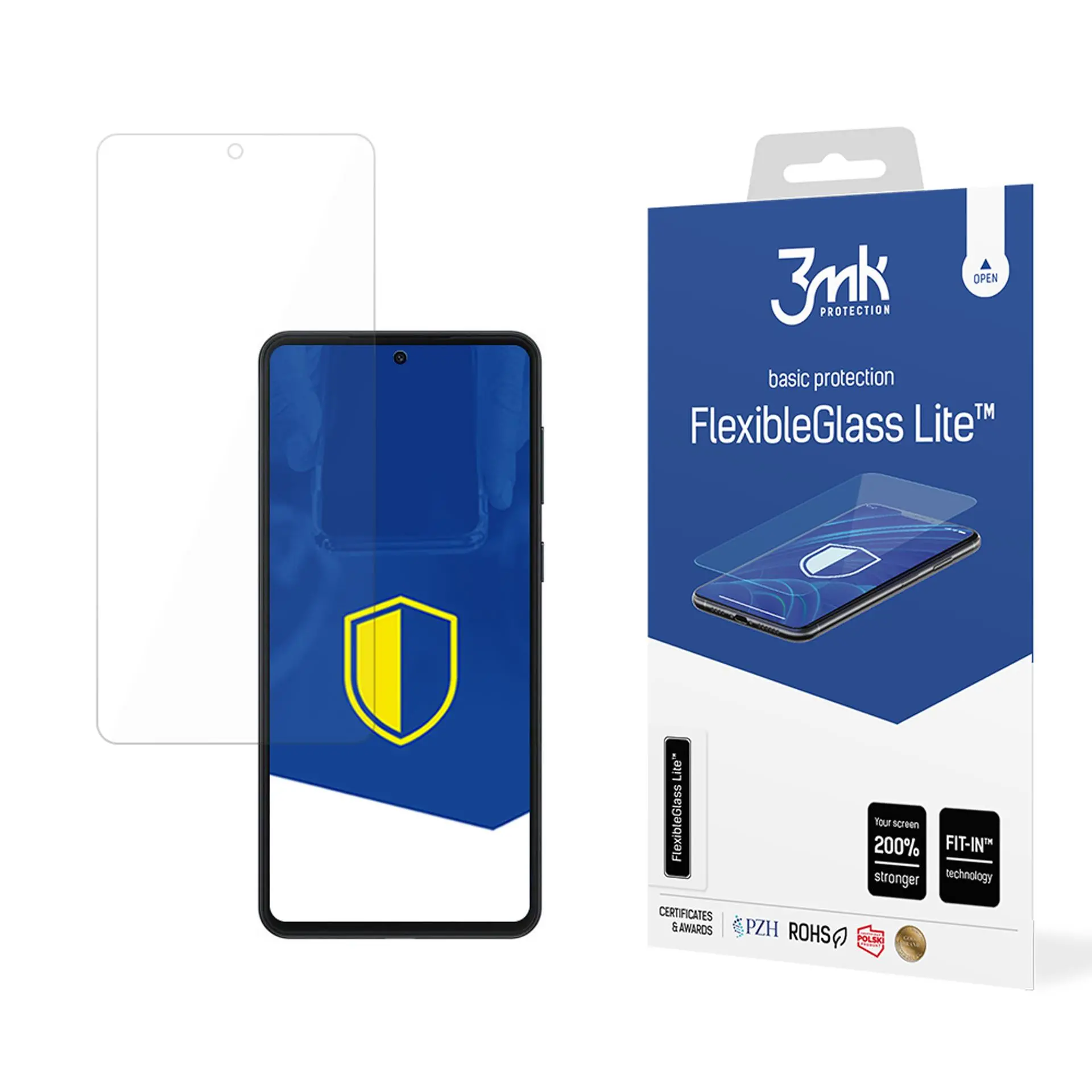 Szkło hybrydowe 3mk FlexibleGlass Lite do Samsung Galaxy M55