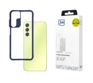 3mk Satin Armor Case+ do Samsung Galaxy A25 5G Przezroczysty-niebieski