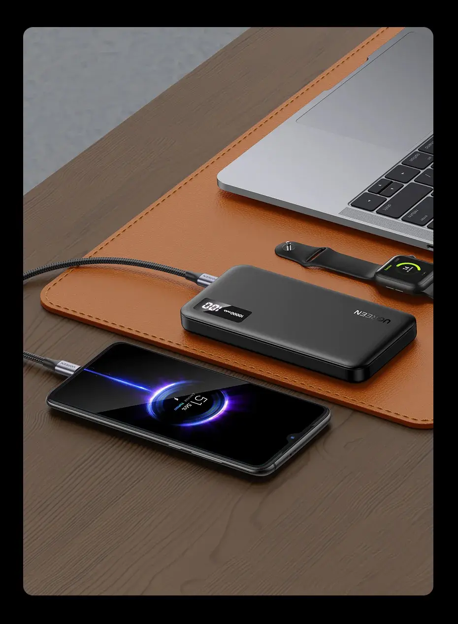 Powerbank UGREEN PB311 10000mAh PD 20W Czarny