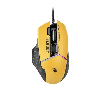 Myszka gamingowa A4tech Bloody W95Max Sports Lime Żółty