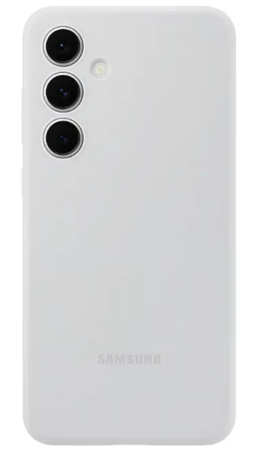 Etui Samsung Silicone Cover do Galaxy S24 FE Szary