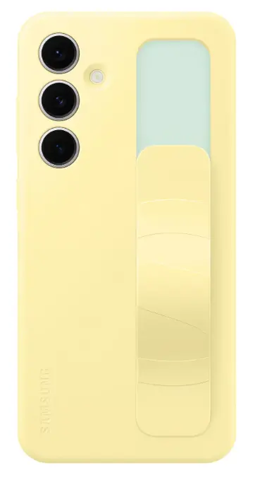Etui Samsung Standing Grip Cover do Galaxy S24 FE Żółty