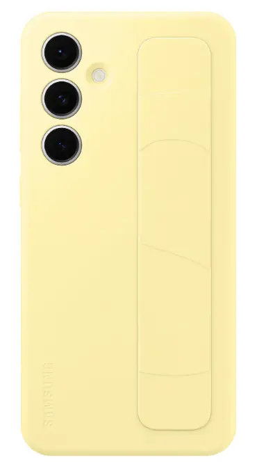 Etui Samsung Standing Grip Cover do Galaxy S24 FE Żółty