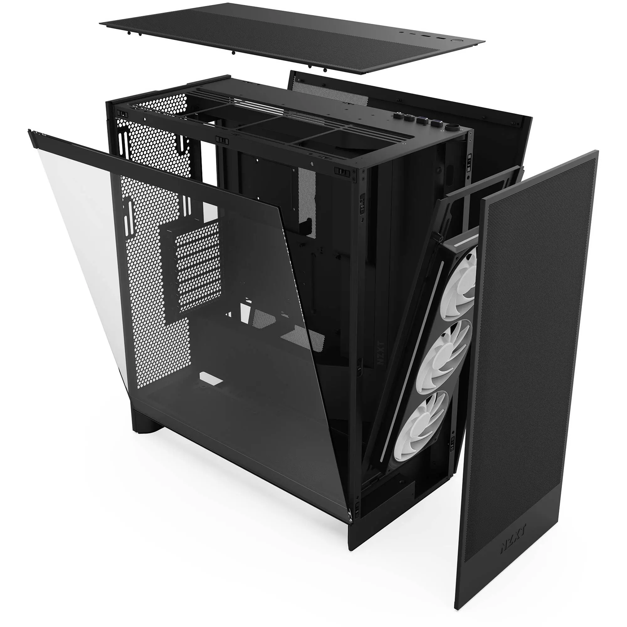 Obudowa NZXT H7 Flow RGB 2024 okno Czarny