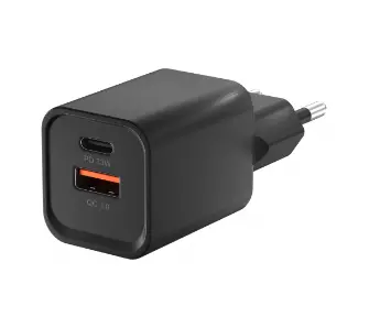 Ładowarka sieciowa Newell GaN 33 W USB-A USB-C Czarny