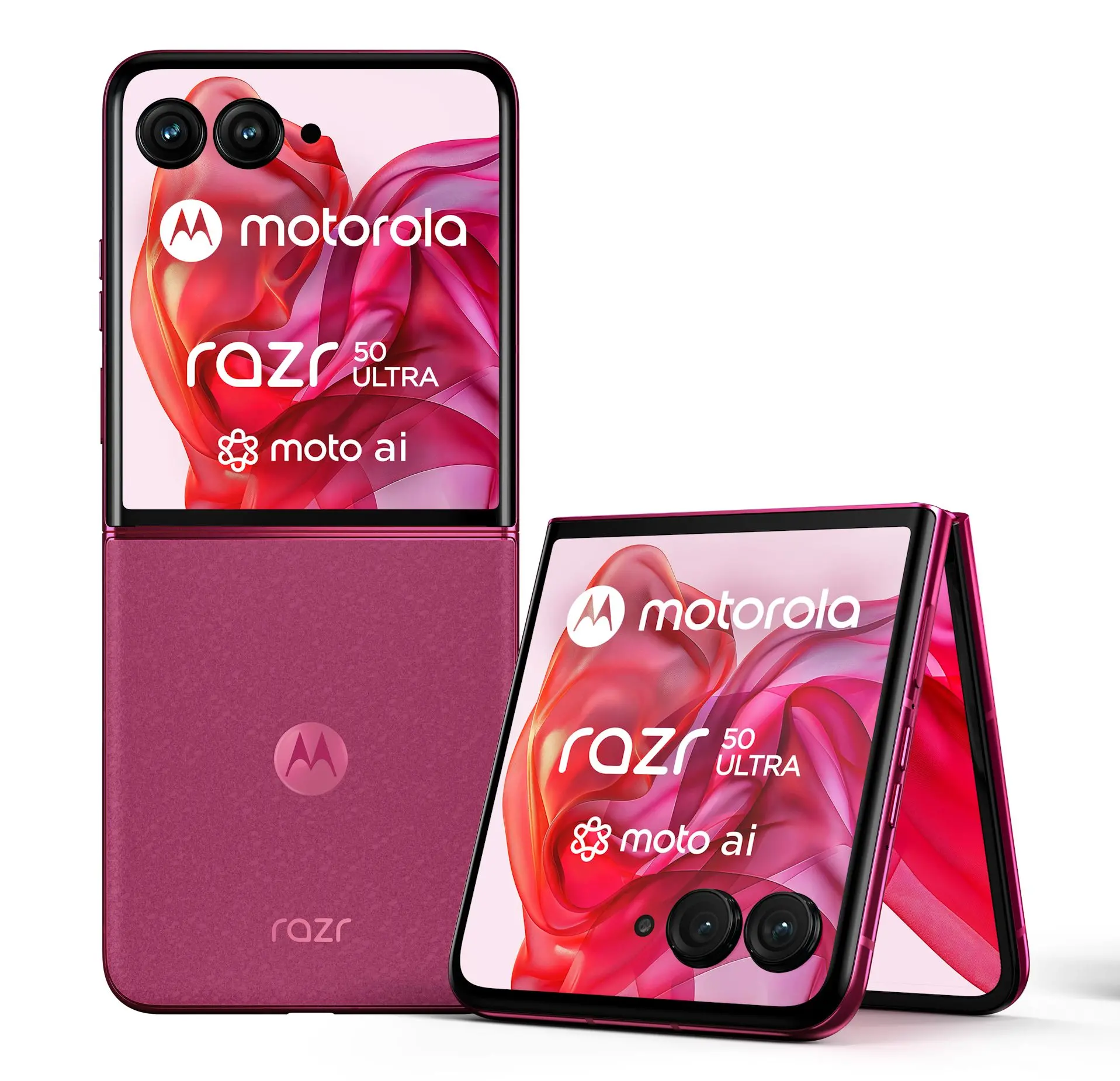 Smartfon Motorola razr 50 ultra 12/512GB Funkcje AI 6,9" 50Mpix Różowy