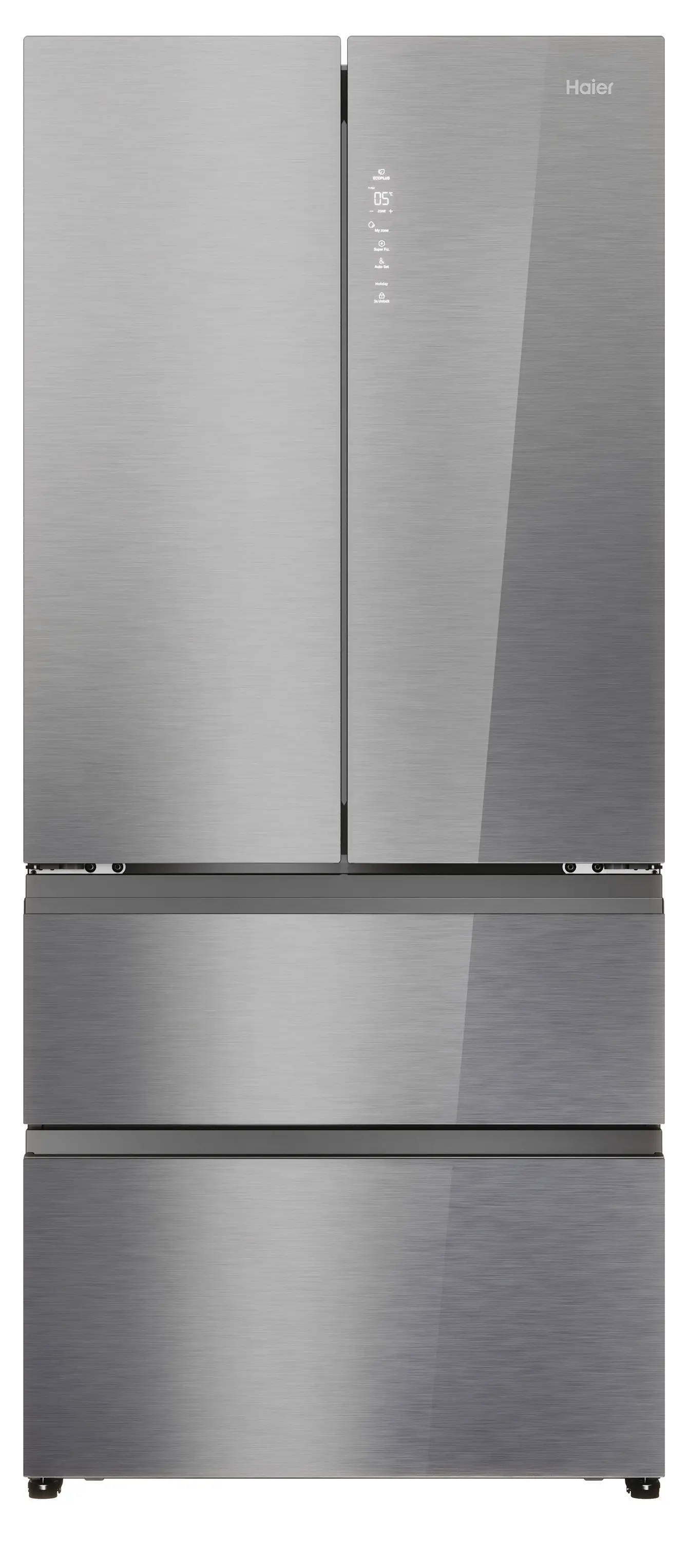 Haier Seria 7 HFR7819ENGC Pełny No Frost 190cm Komora świeżości Szare szkło