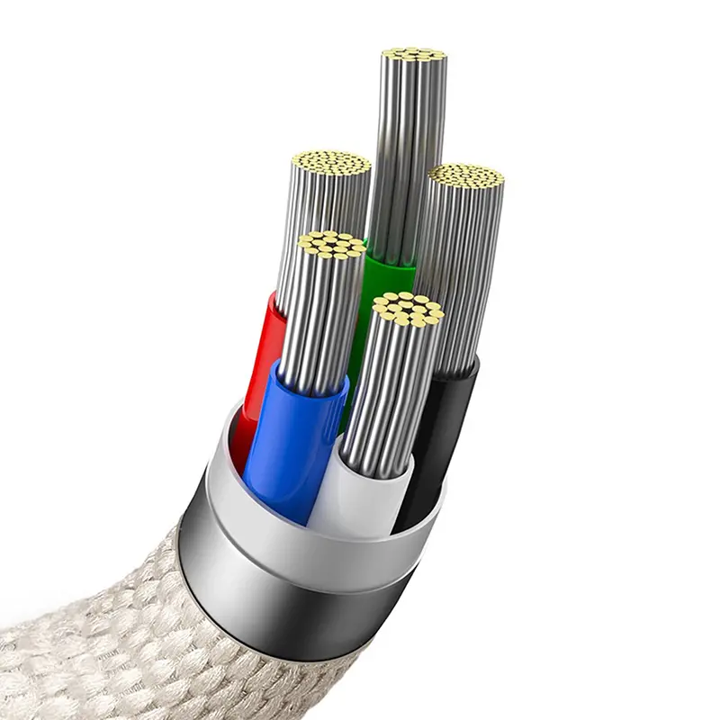 Kabel Baseus USB-C do Lightning Crystal Shine 20W 1,2m Różowy