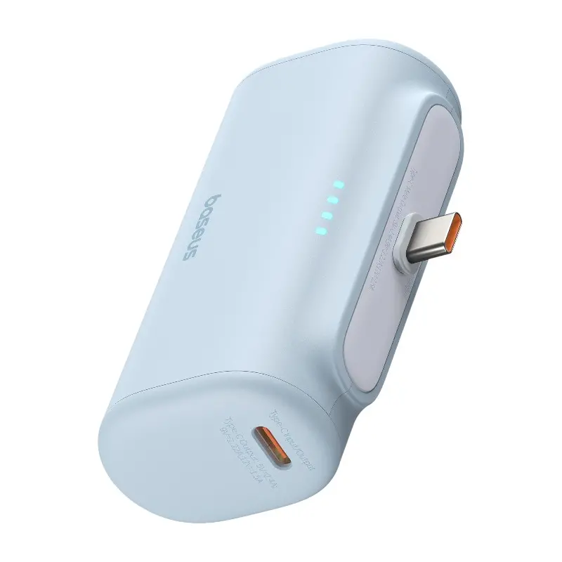 Powerbank Baseus P10068306313-00 Compact 5000mAh PD 20W USB-C Niebieski