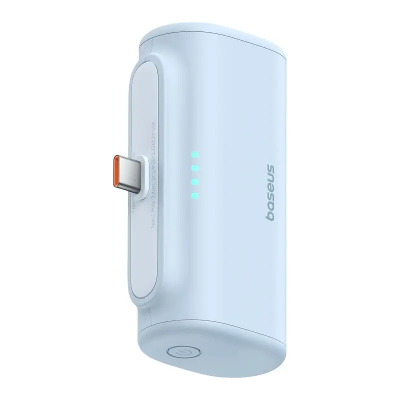 Powerbank Baseus P10068306313-00 Compact 5000mAh PD 20W USB-C Niebieski