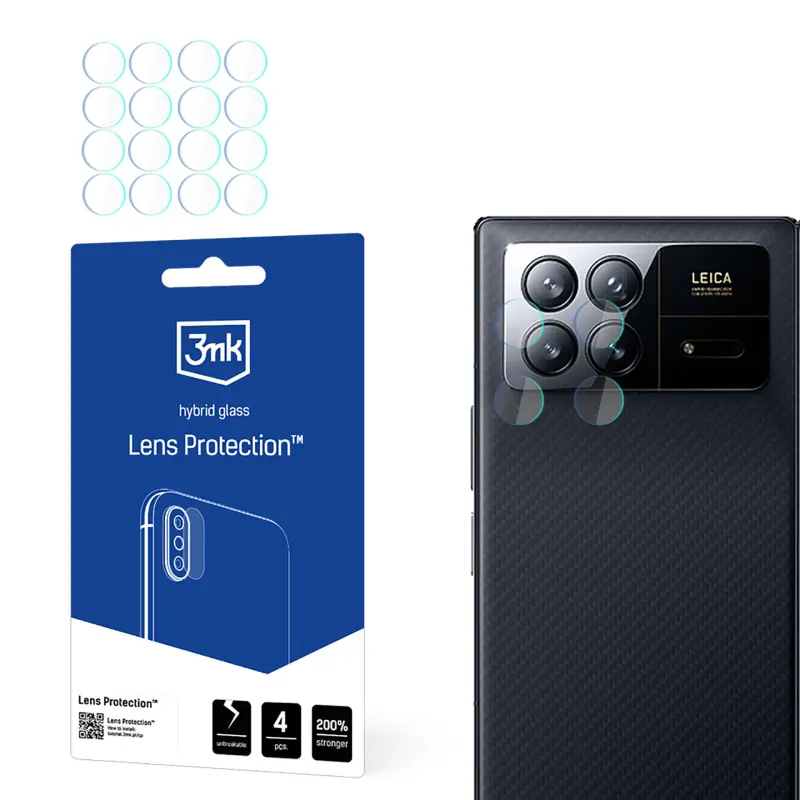 Szkło hybrydowe 3mk Lens Protection do Xiaomi Mix Fold 3 Front
