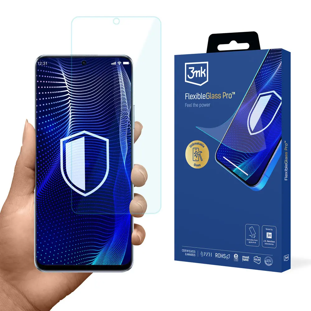Szkło hybrydowe 3mk FlexibleGlass Pro do Huawei Nova Y90
