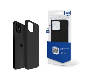 Etui 3mk Silicone Case do Apple iPhone 12 Mini Czarny