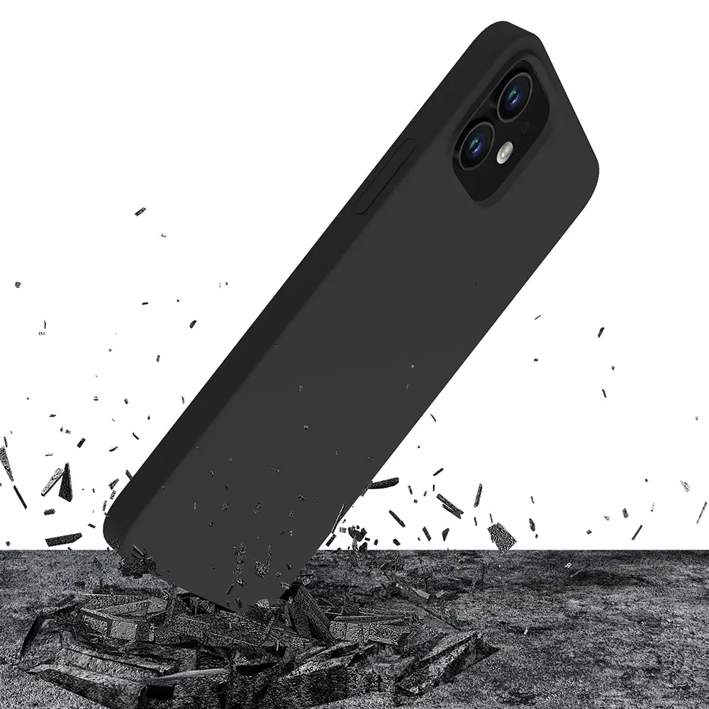 Etui 3mk Silicone Case do Apple iPhone 12 Mini Czarny