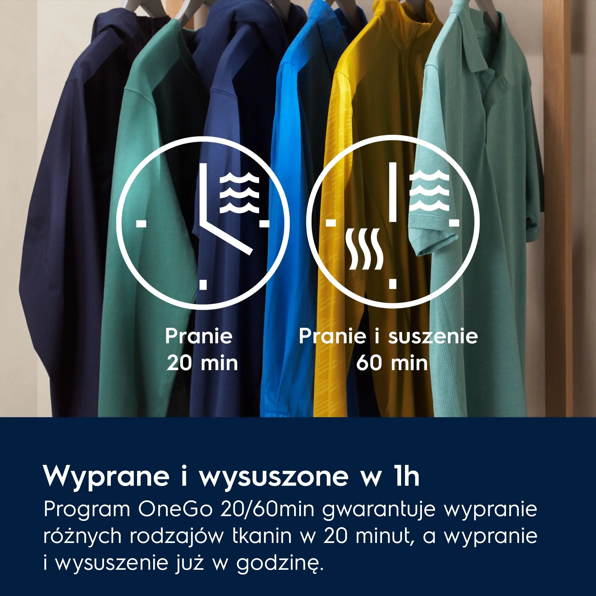 Pralko-suszarka Electrolux 700 SteamCare EW7W5607AP 63,1cm 11kg/7kg Zdalne sterowanie